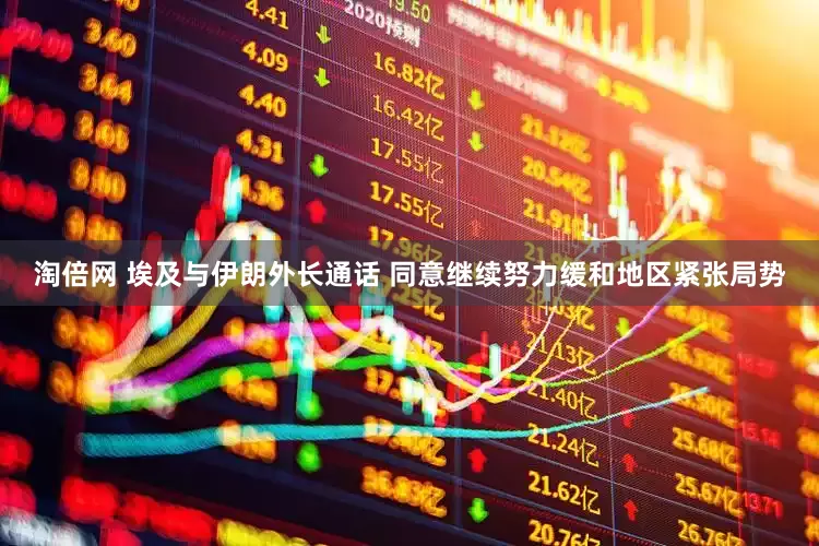 淘倍网 埃及与伊朗外长通话 同意继续努力缓和地区紧张局势